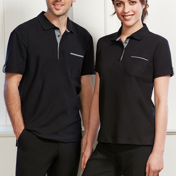 Biz Collection Men's Edge Polo Thumbnail