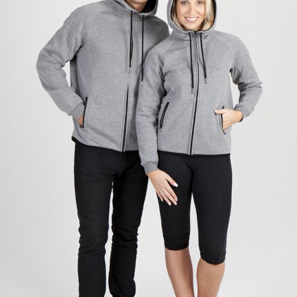 Womens 320gsm Soft cotton/bonded polar fleece Hoodie Thumbnail