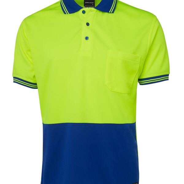 JB's Hi Vis S/S Cotton Back Polo Thumbnail
