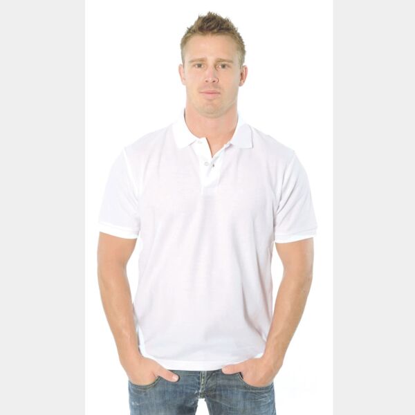 DNC Workwear Mens Cotton Rich New York Polo 5256 Thumbnail